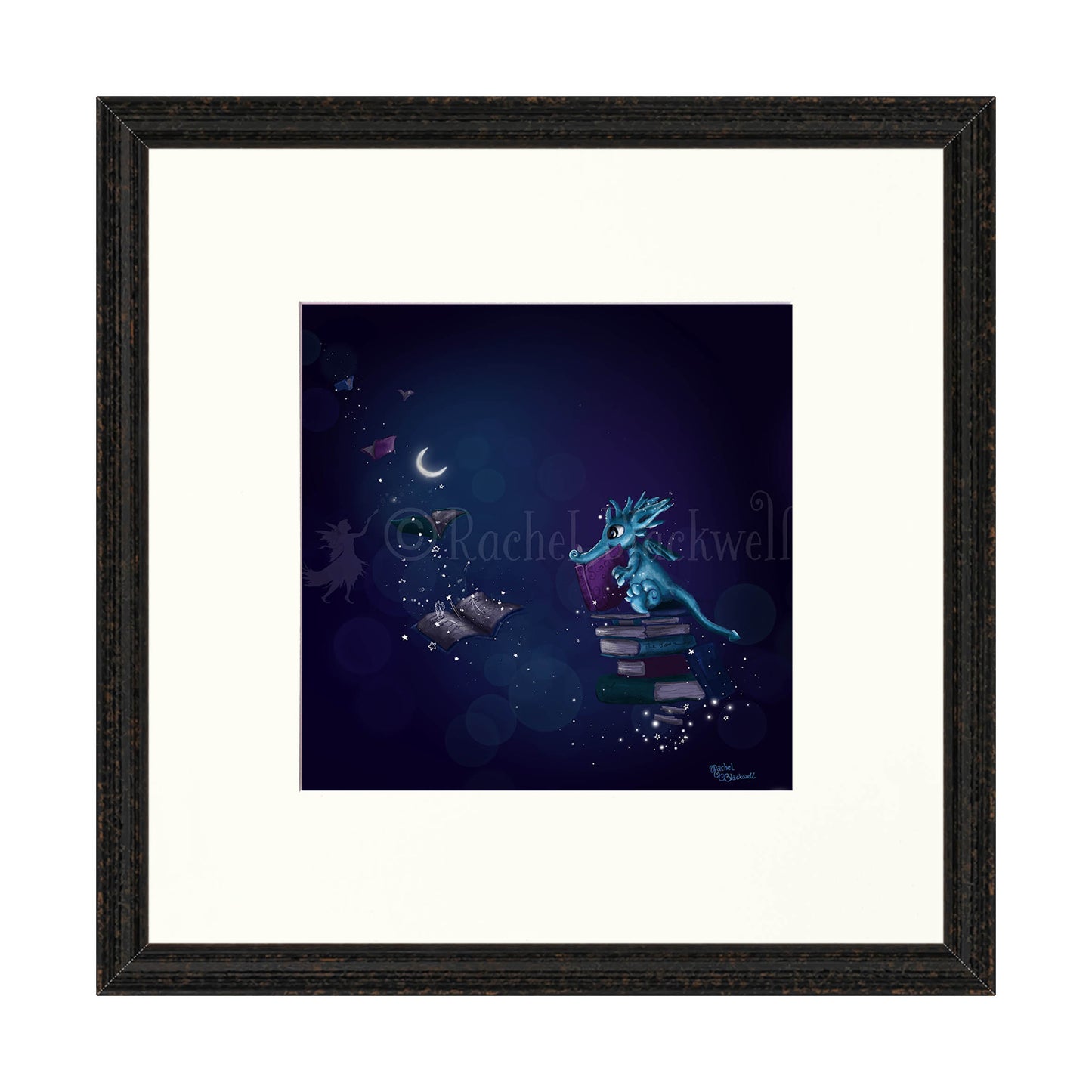 A Bookworm -Giclee Print