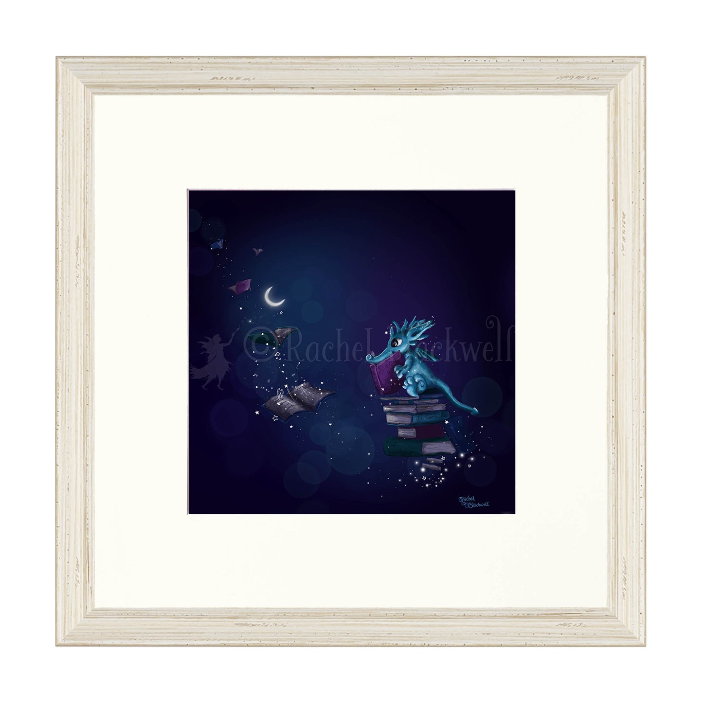 A Bookworm -Giclee Print
