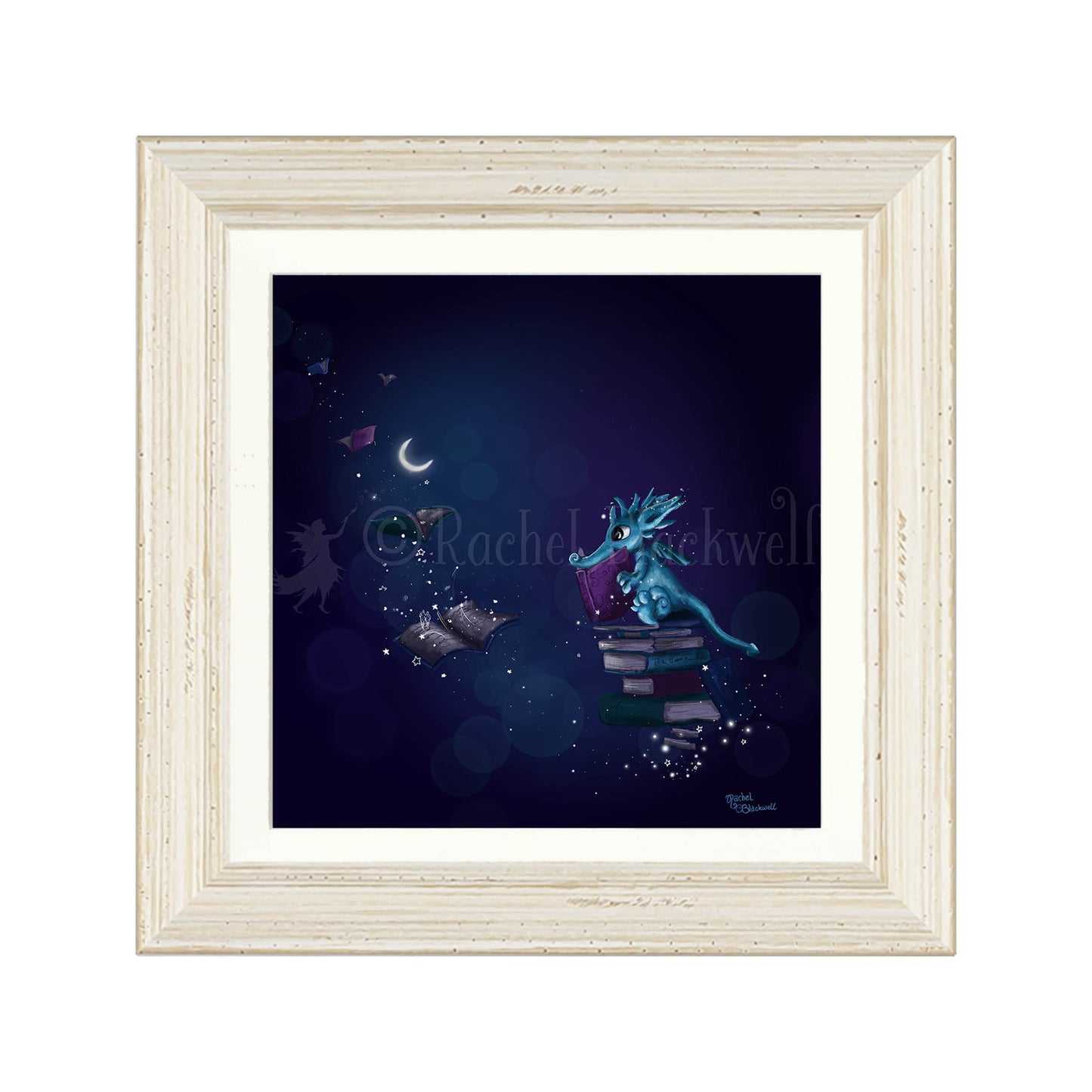 A Bookworm -Giclee Print