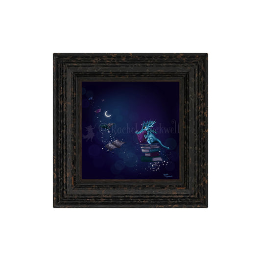 A Bookworm -Small Giclee