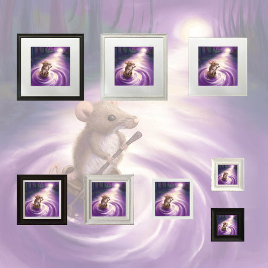 An Adventurous Mouse -Giclee Print