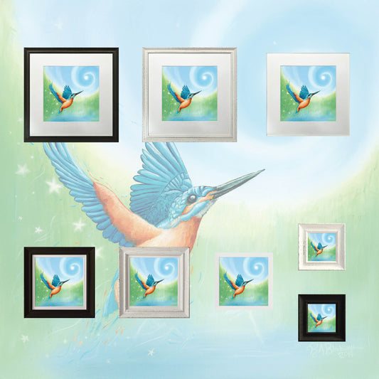 As Kingfishers Catch Fire -Giclee Print