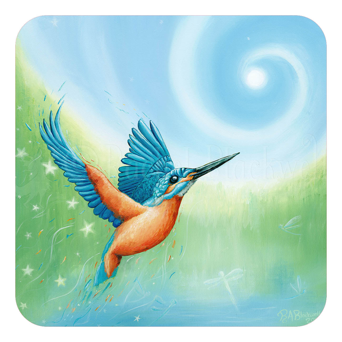 Coasters - As Kingfishers Catch Fire
