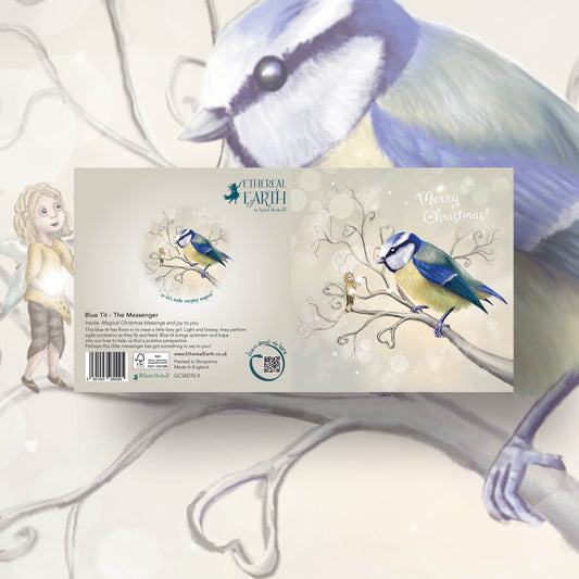 Blue Tit - The Messenger - Xmas