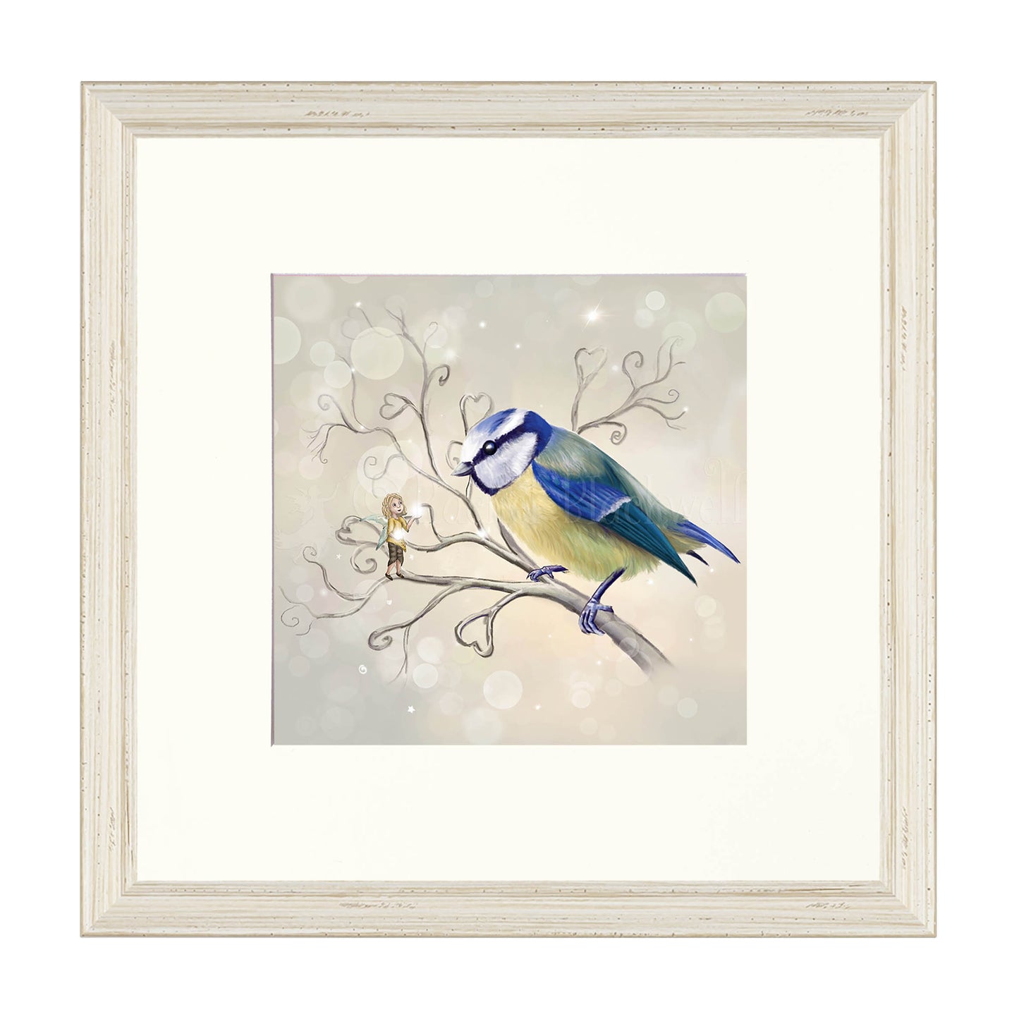 Blue Tit - The Messenger -Giclee Print
