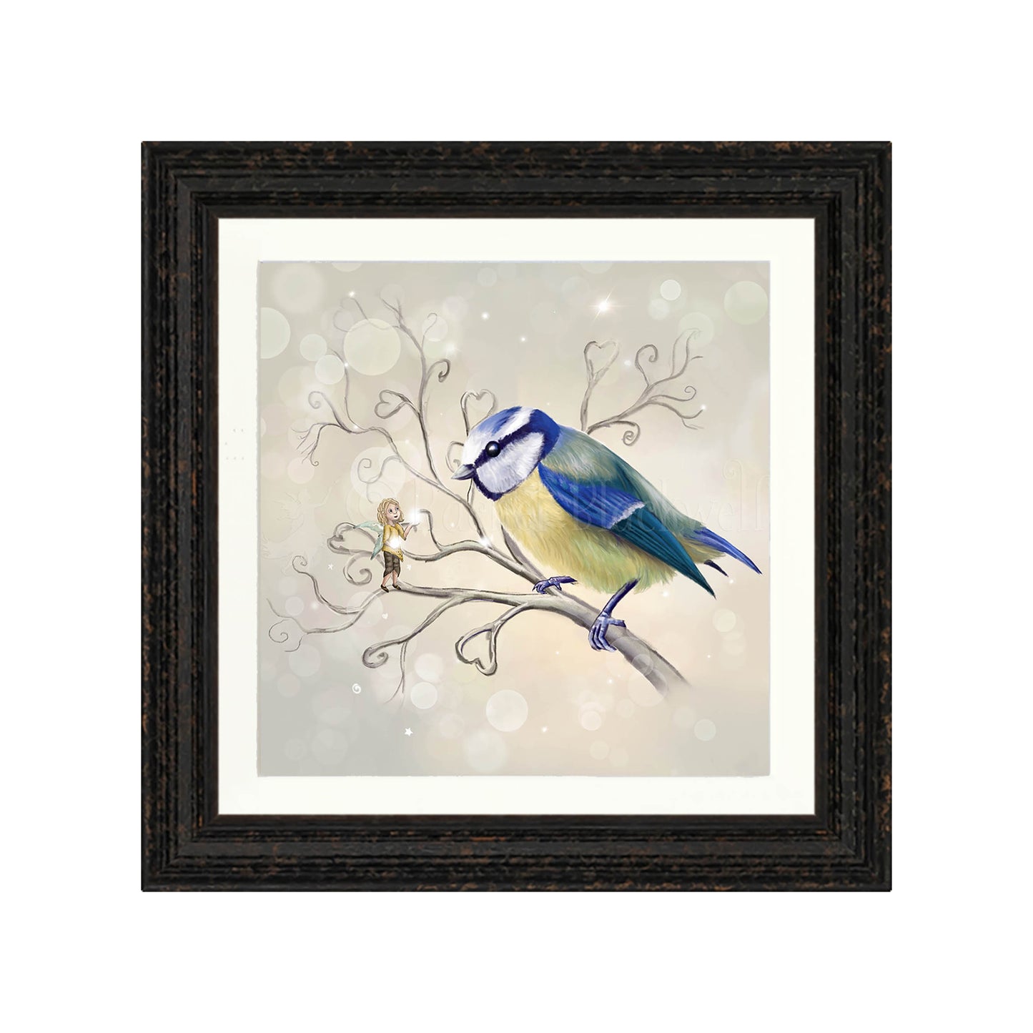 Blue Tit - The Messenger -Giclee Print