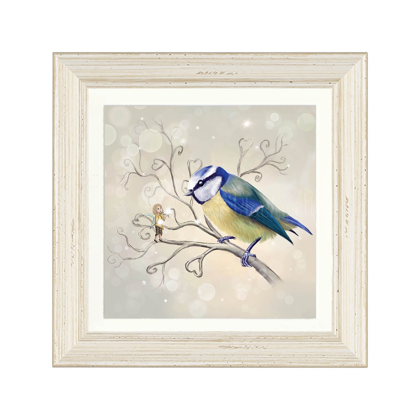 Blue Tit - The Messenger -Giclee Print