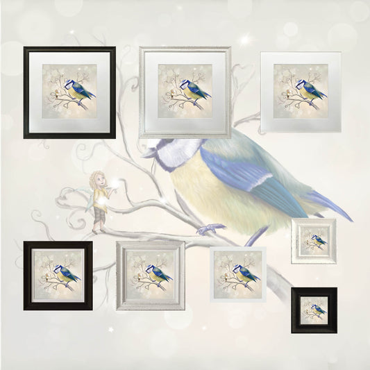 Blue Tit - The Messenger -Giclee Print