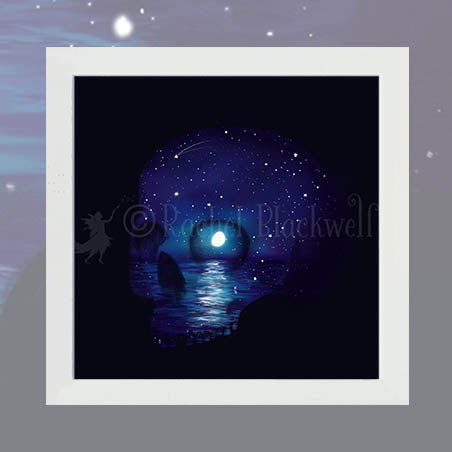 Cosmic Skull - Unsigned Giclee Mount