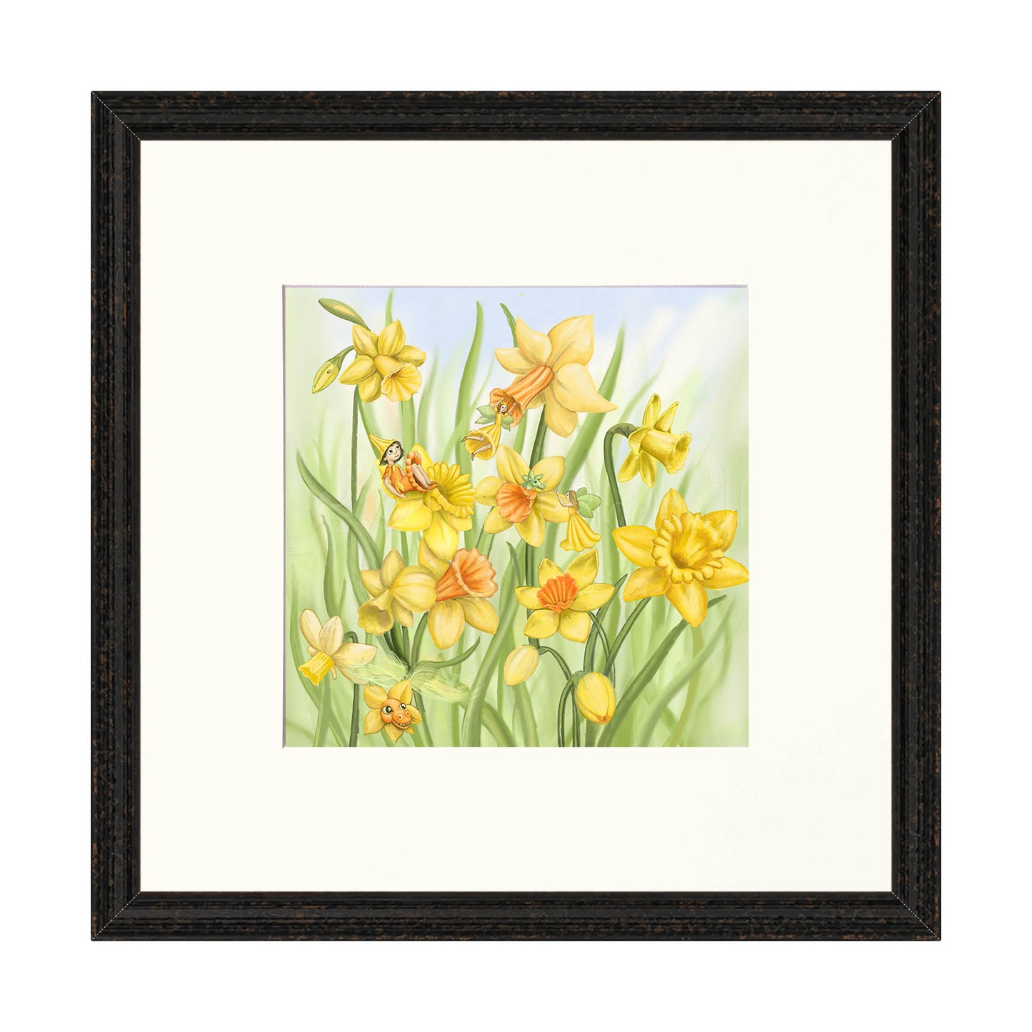 Dancing Daffodils -Giclee Print