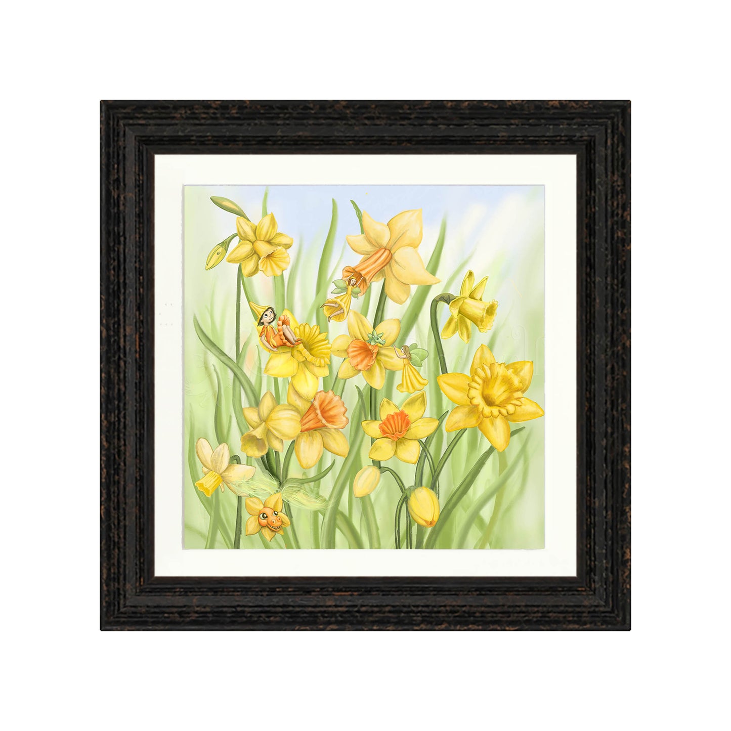 Dancing Daffodils -Giclee Print