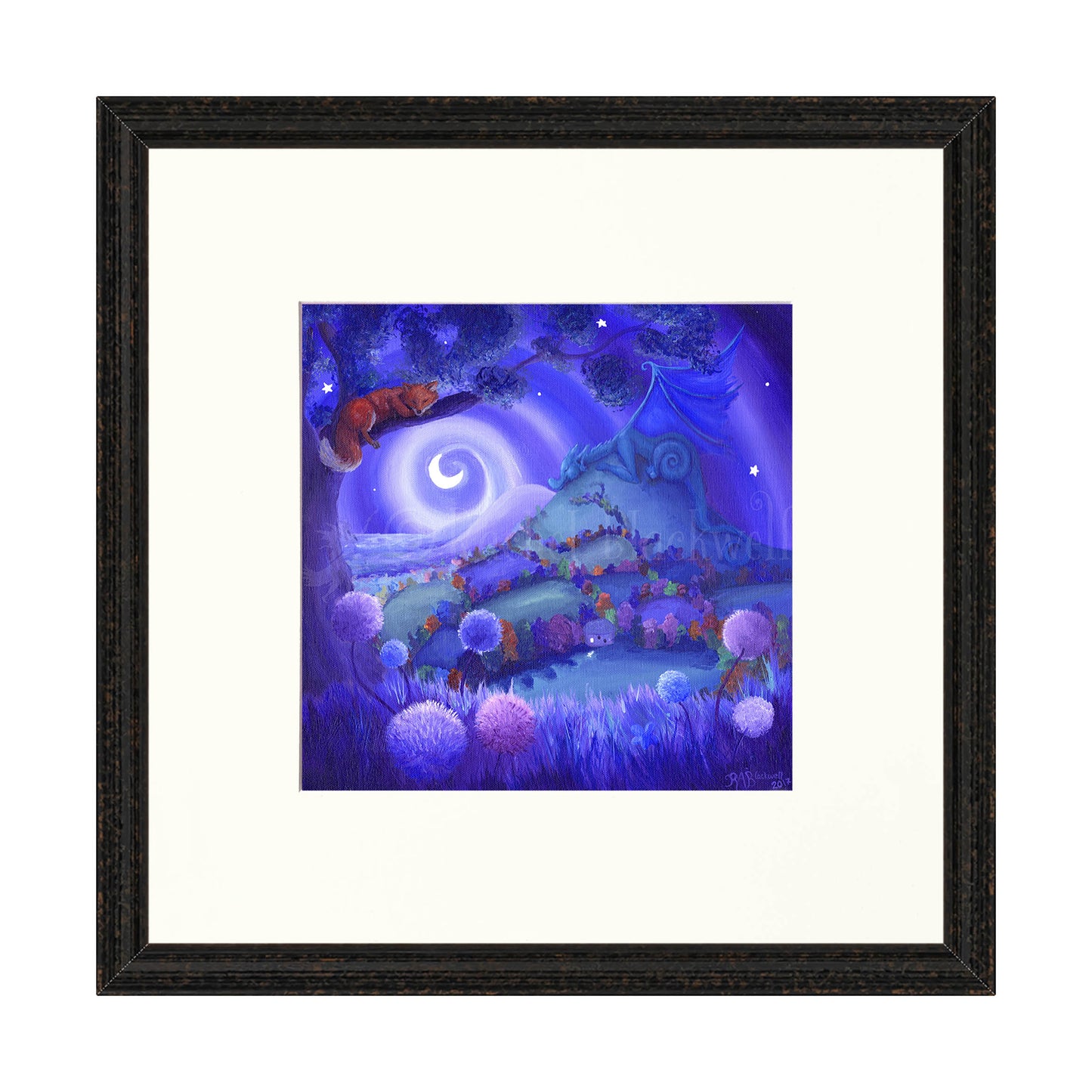 Dragon Night -Giclee Print