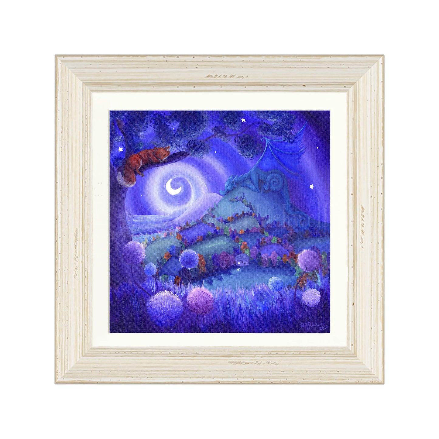 Dragon Night -Giclee Print