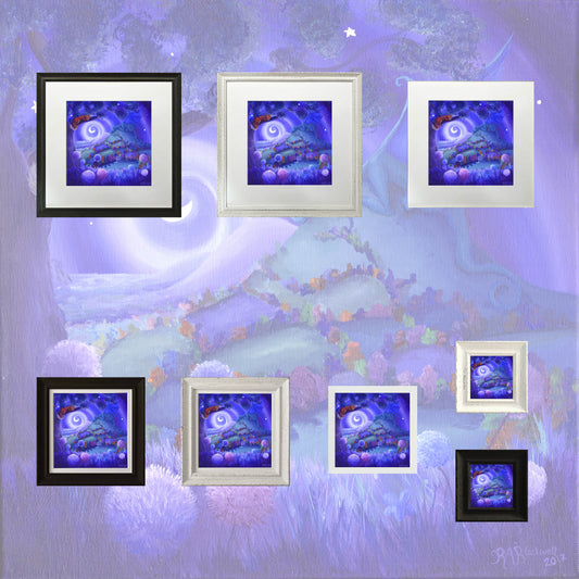 Dragon Night -Giclee Print