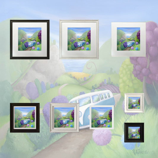 Dreaming of Summer Holidays -Giclee Print