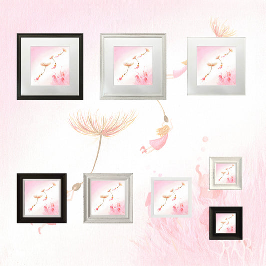 Floating Away to Fairyland -Giclee Print