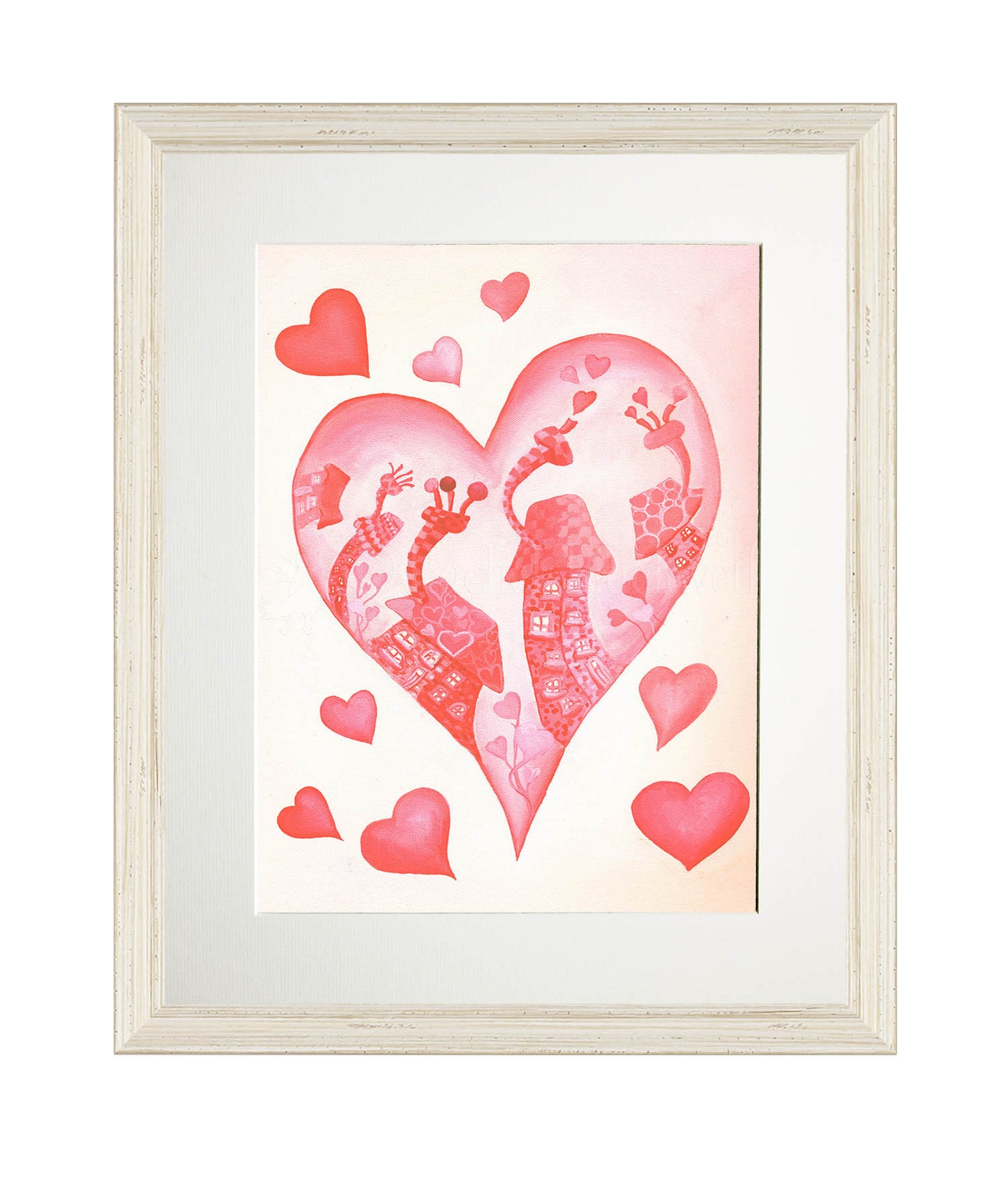 Heart Shaped Home -Giclee Print