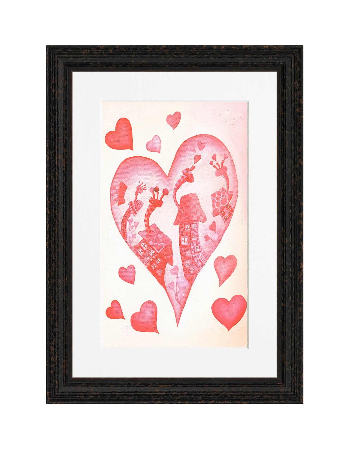 Heart Shaped Home -Giclee Print