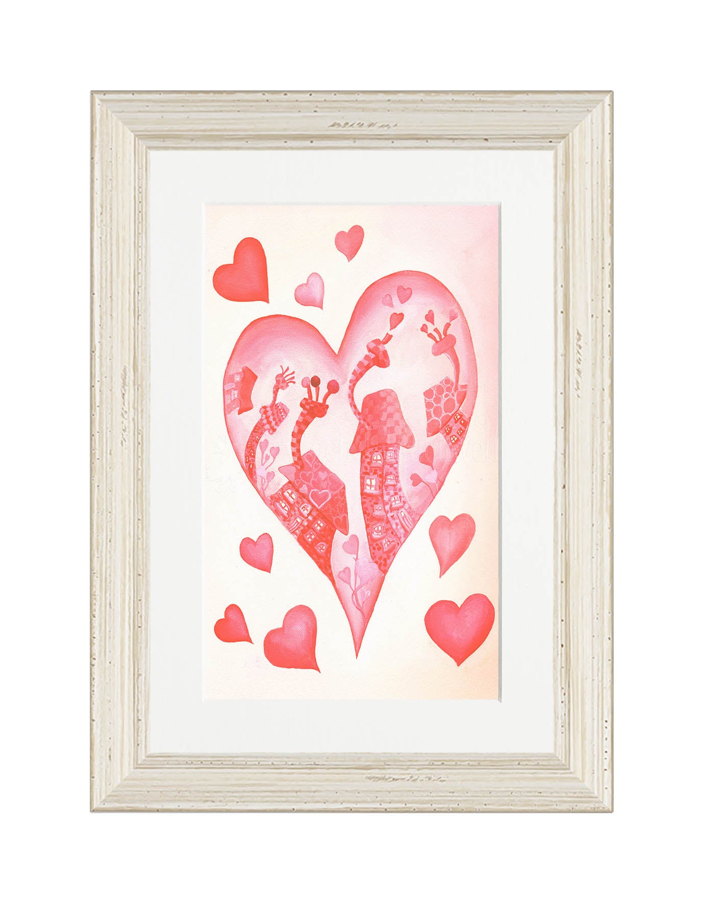 Heart Shaped Home -Giclee Print