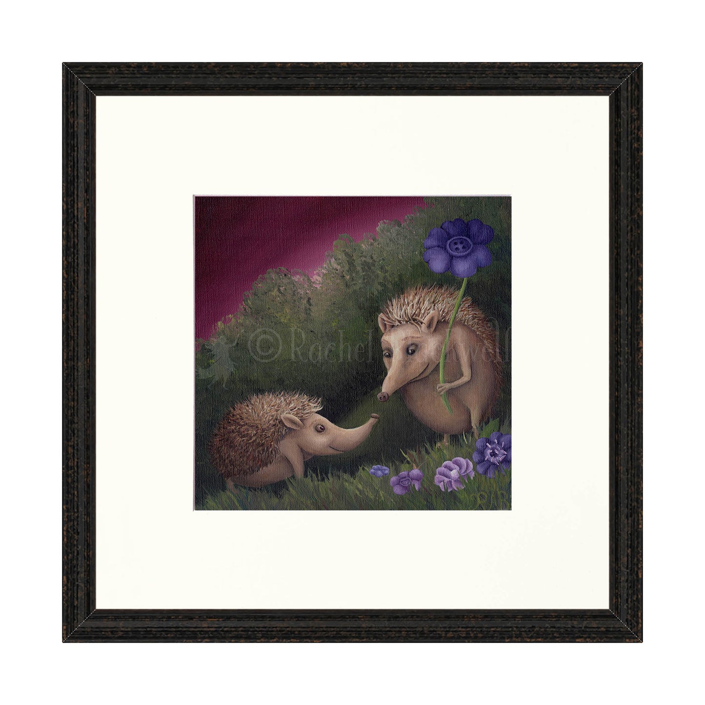 Hedgehogs -Giclee Print