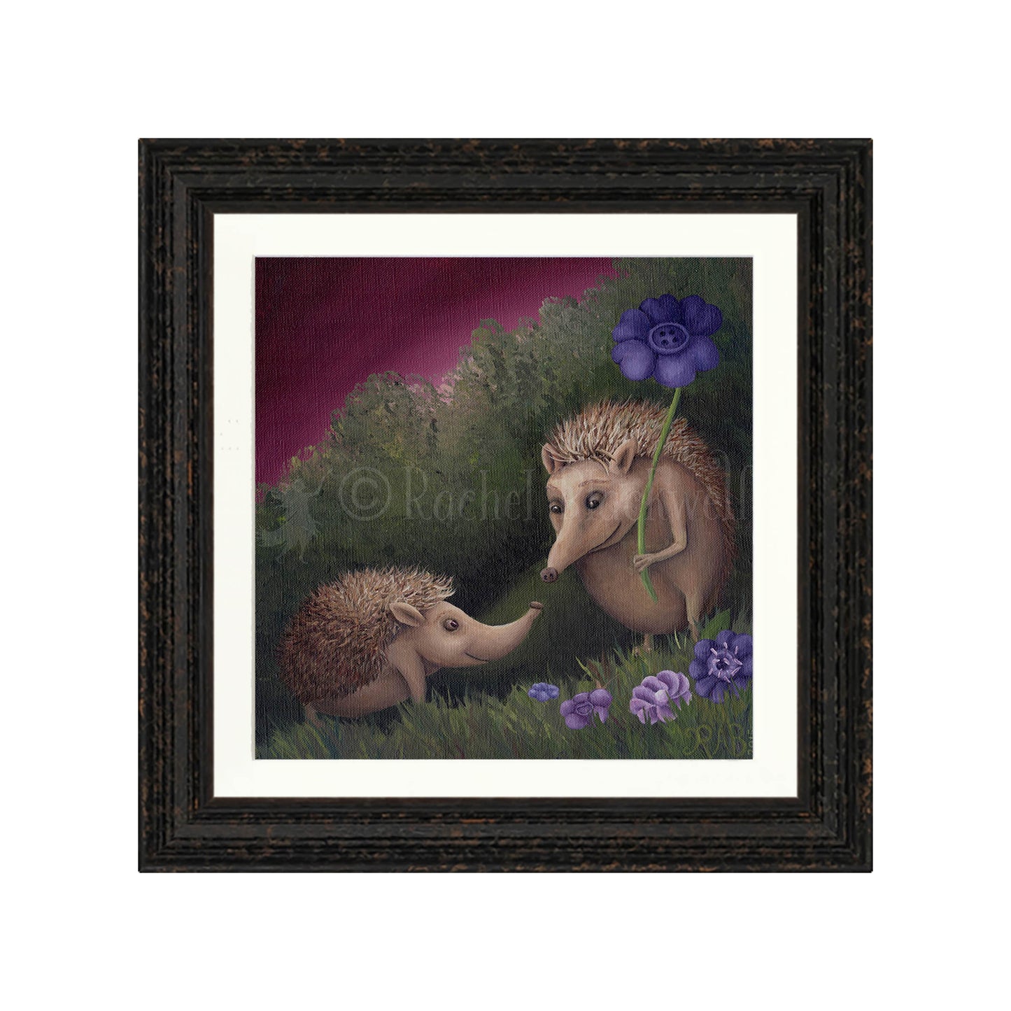 Hedgehogs -Giclee Print