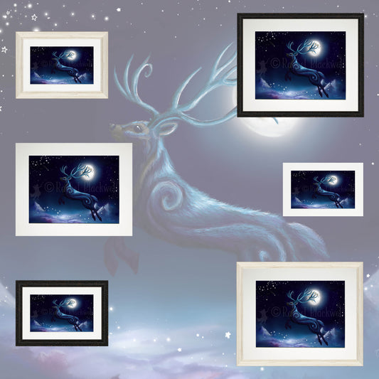 In The Night He Takes Flight -Giclee Print