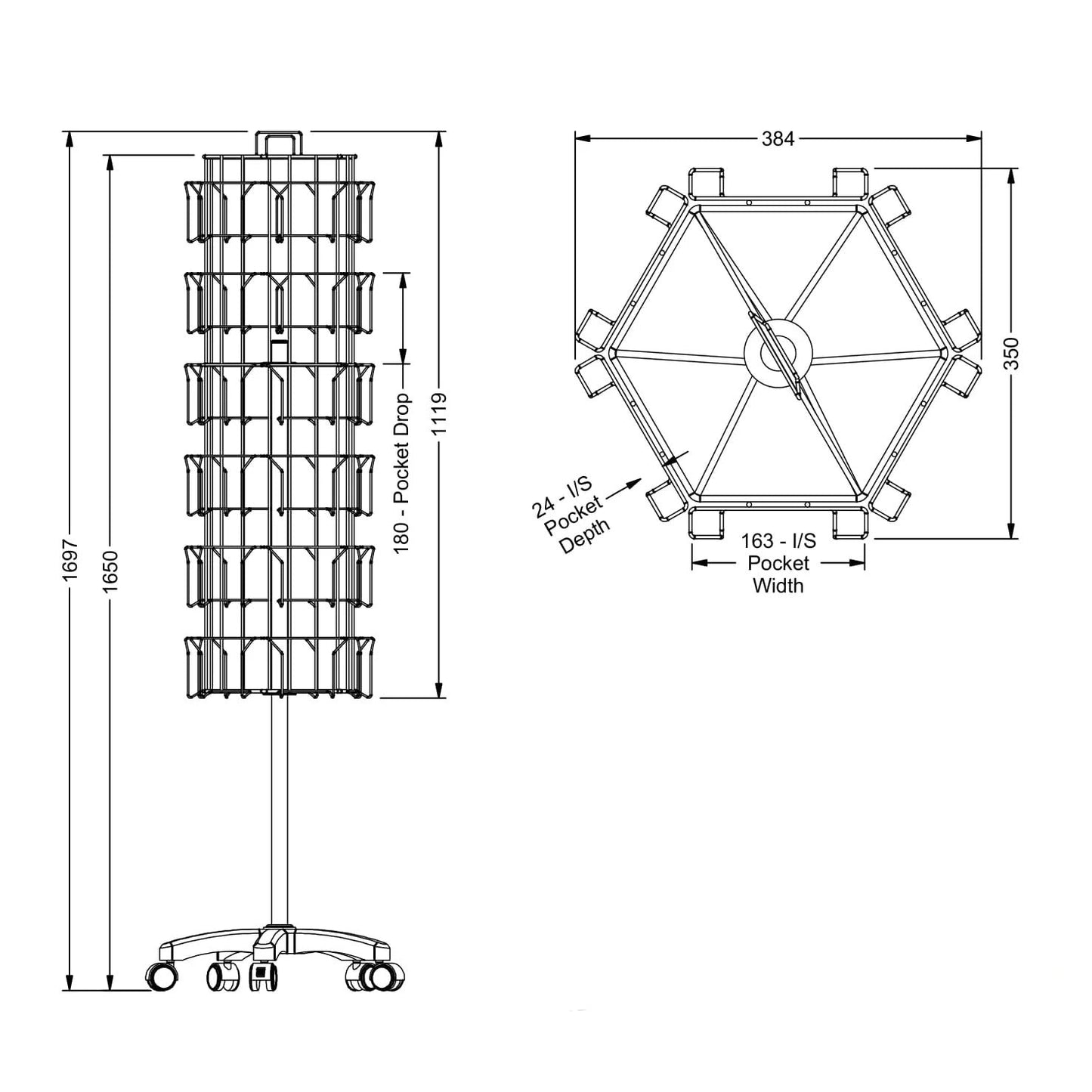 Large Spinner - 36 Pockets
