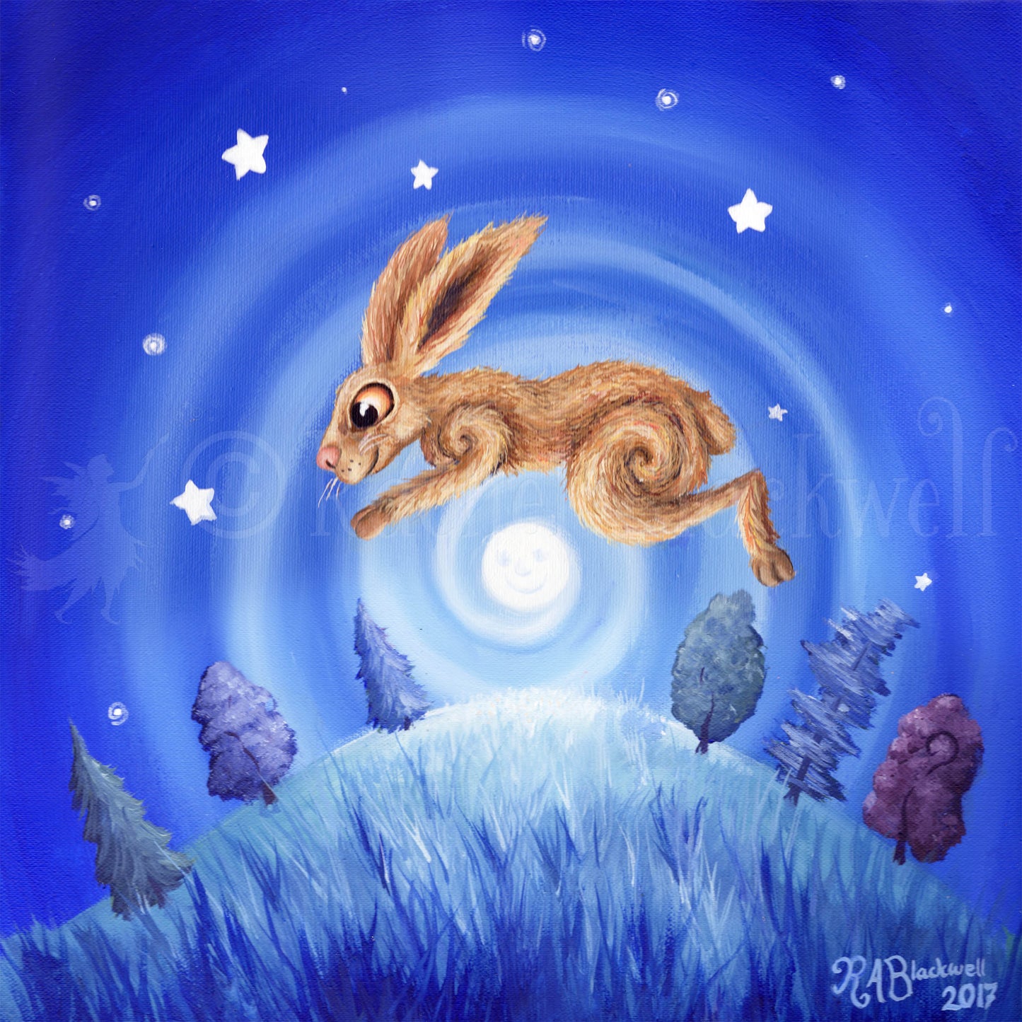 Leaping -Giclee Print