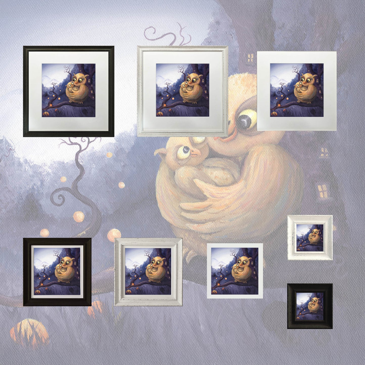 Little Owlie -Small Giclee