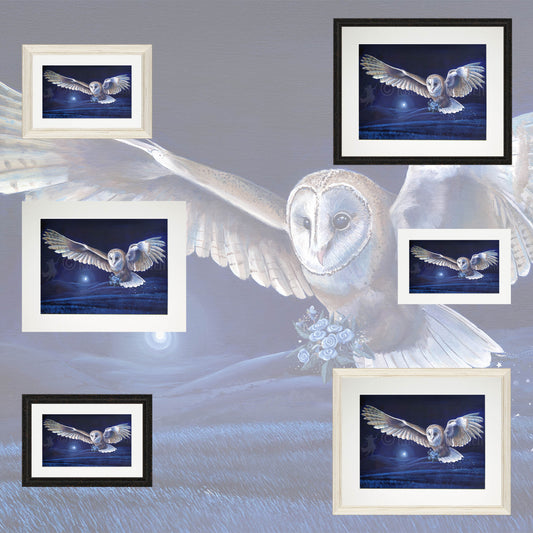 Moon Rose -Giclee Print