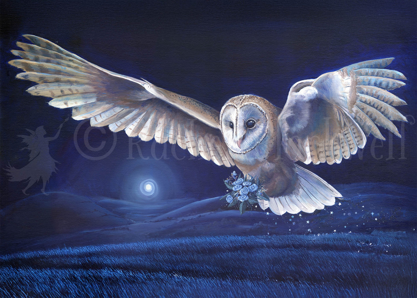 Moon Rose -Giclee Print