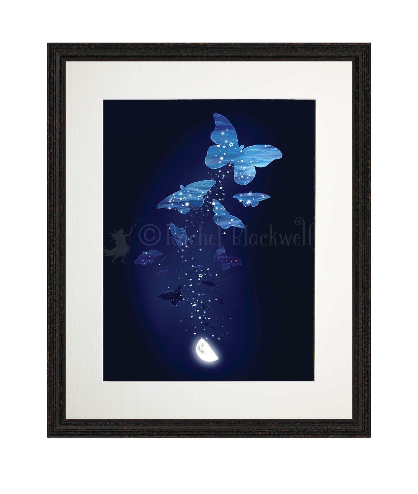 Moonshine Moths -Giclee Print