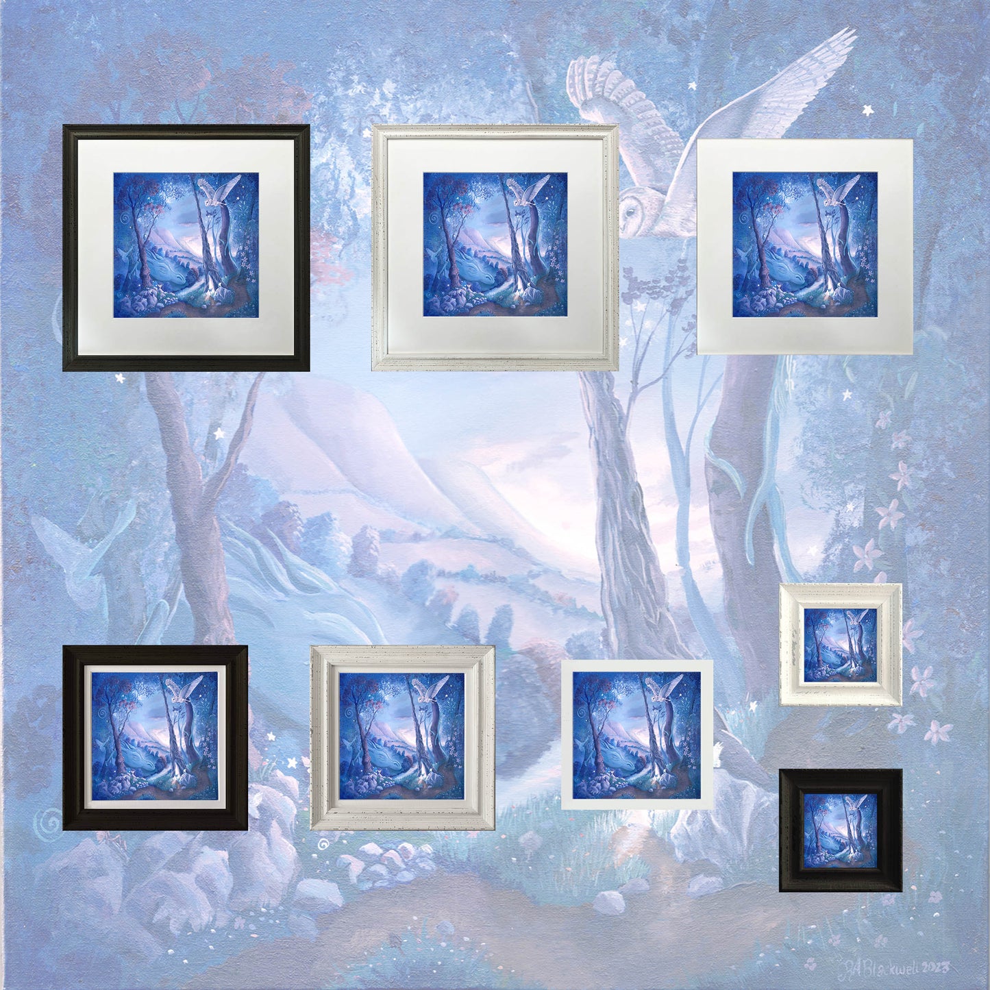 Mystic Night -Small Giclee