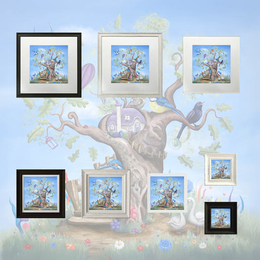 Oak Cottage -Giclee Print