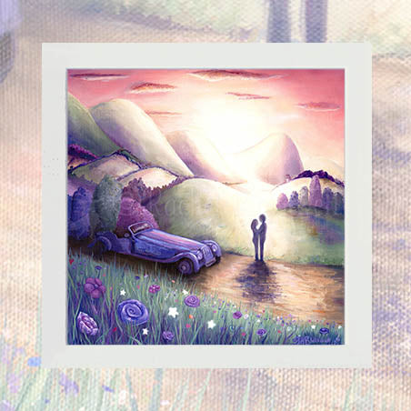 On the Road to Romance - Unsigned Giclee Mount
