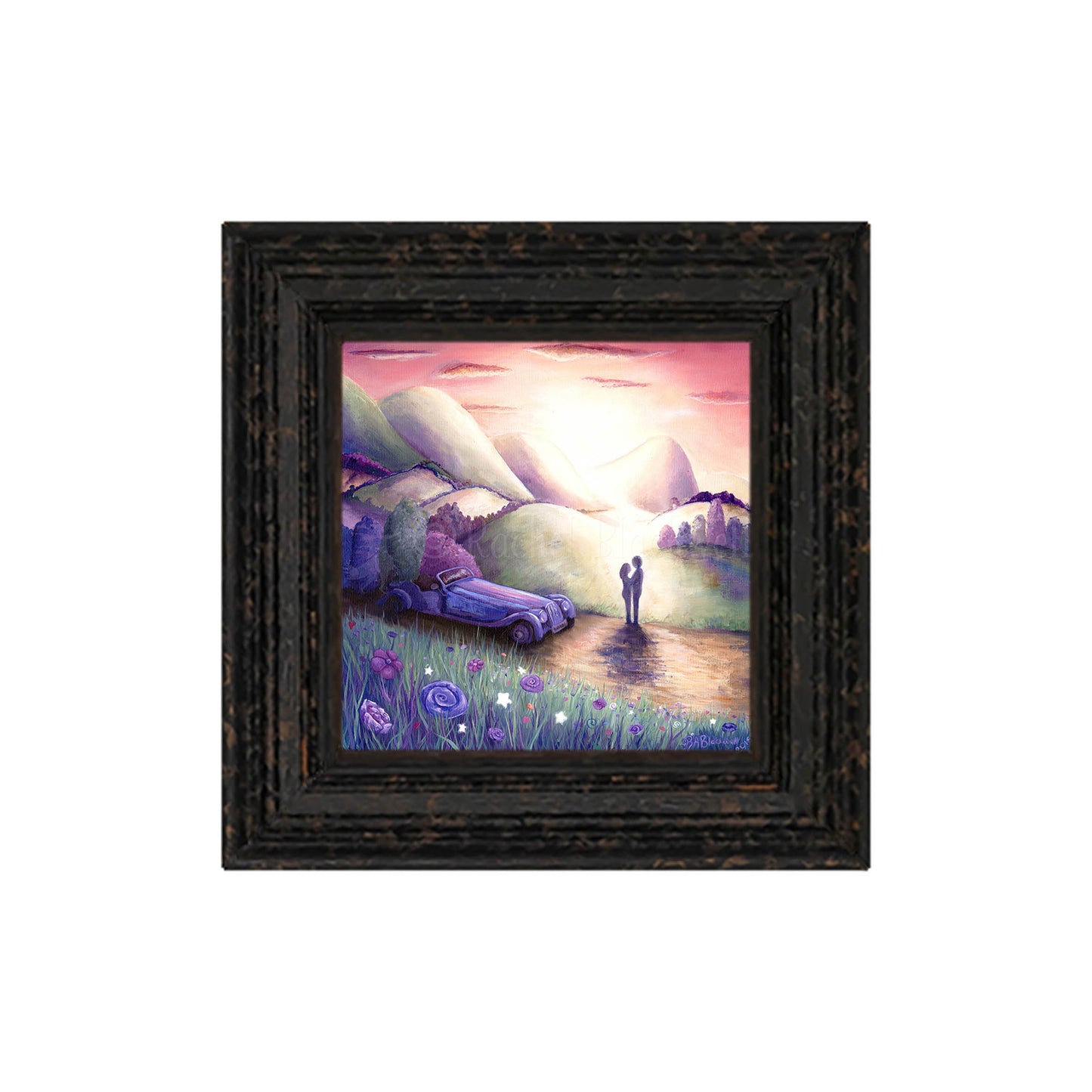 On the Road to Romance -Small Giclee