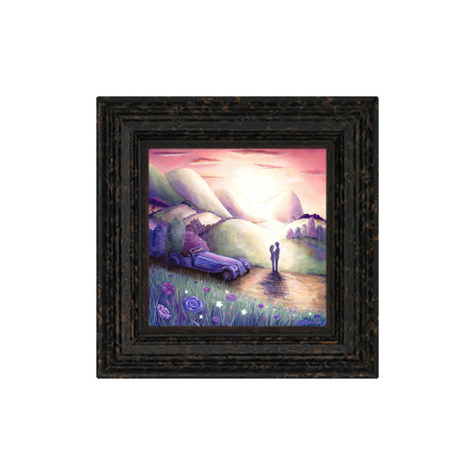 On the Road to Romance -Small Giclee