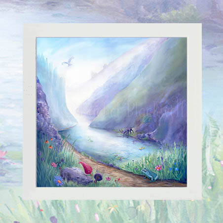 Secret Lake - Unsigned Giclee Mount