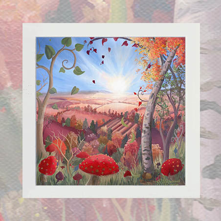 September Sunset - Unsigned Giclee Mount