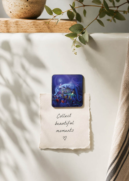 Magnetic Art - Sleepy Dragon