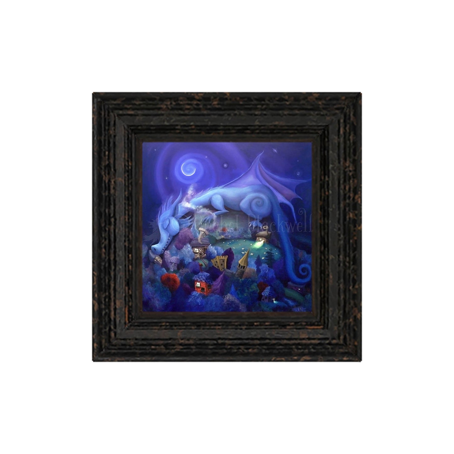 Sleepy Dragon -Small Giclee