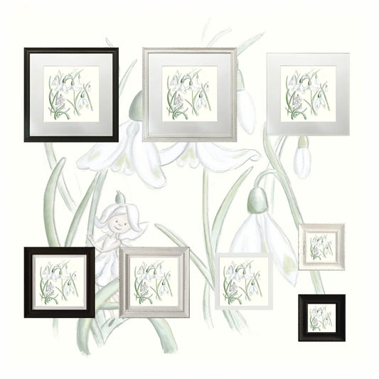 Snowdrop Fairy -Giclee Print