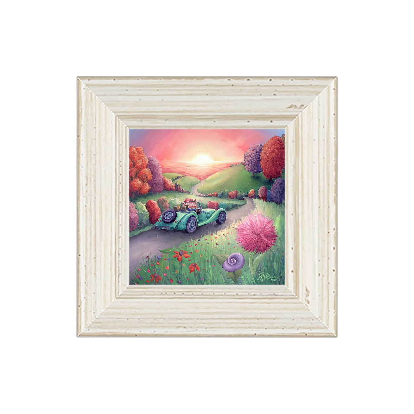 Sunset Drive -Small Giclee
