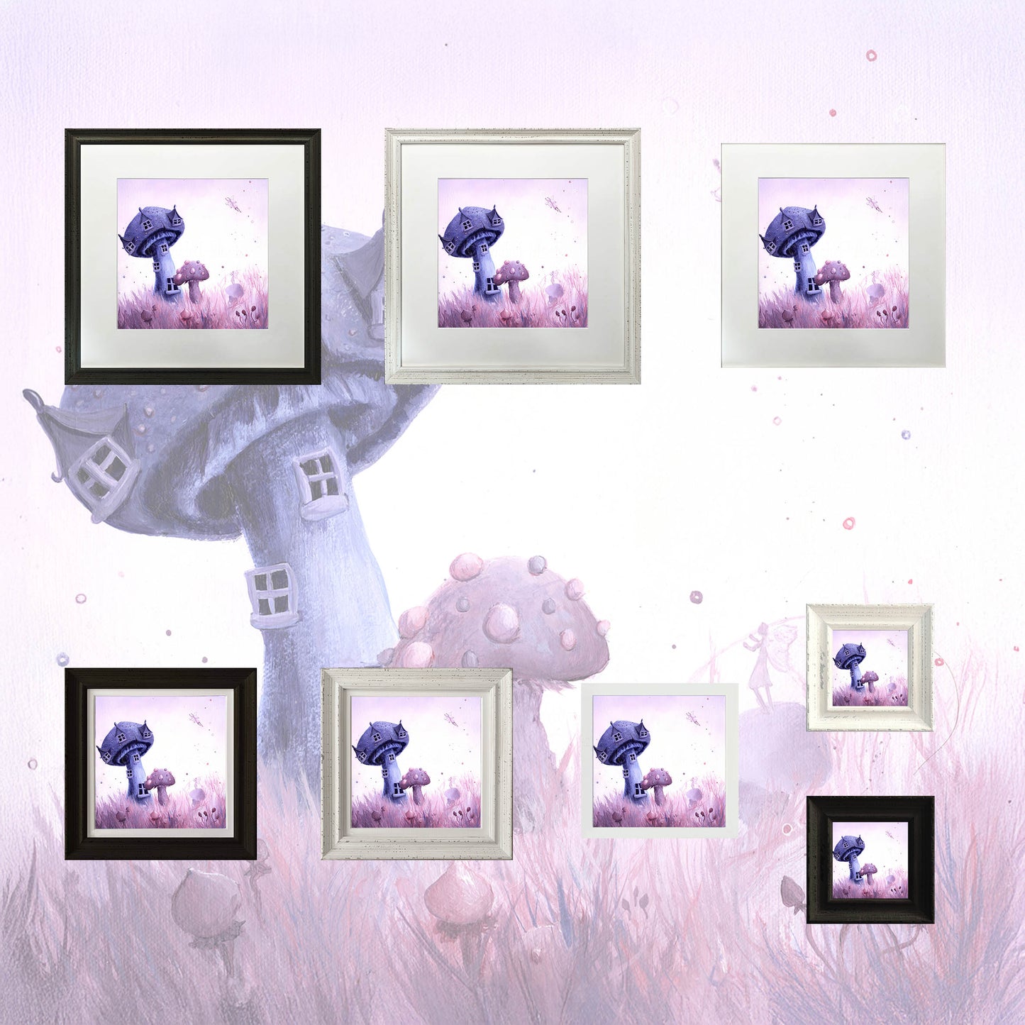 Swept Away to Fairyland -Small Giclee
