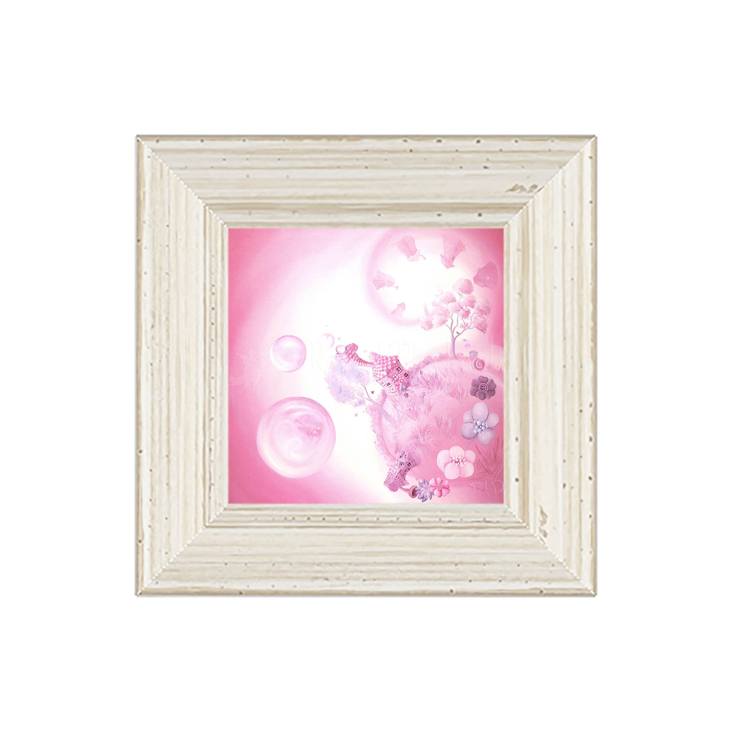 Swirly Whirly Bubble Land -Small Giclee