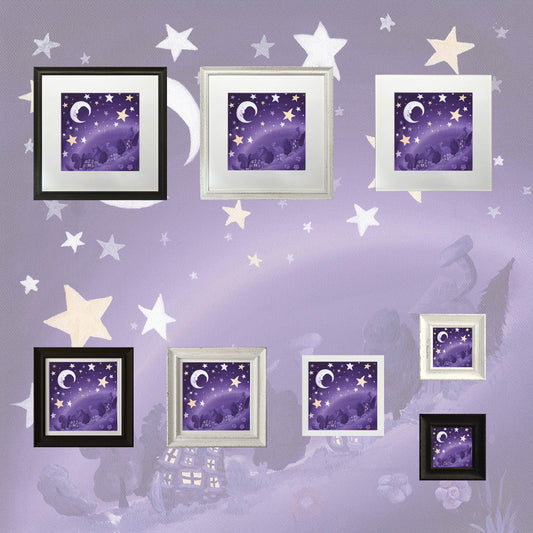 Swirly Whirly Sleepy Land -Giclee Print