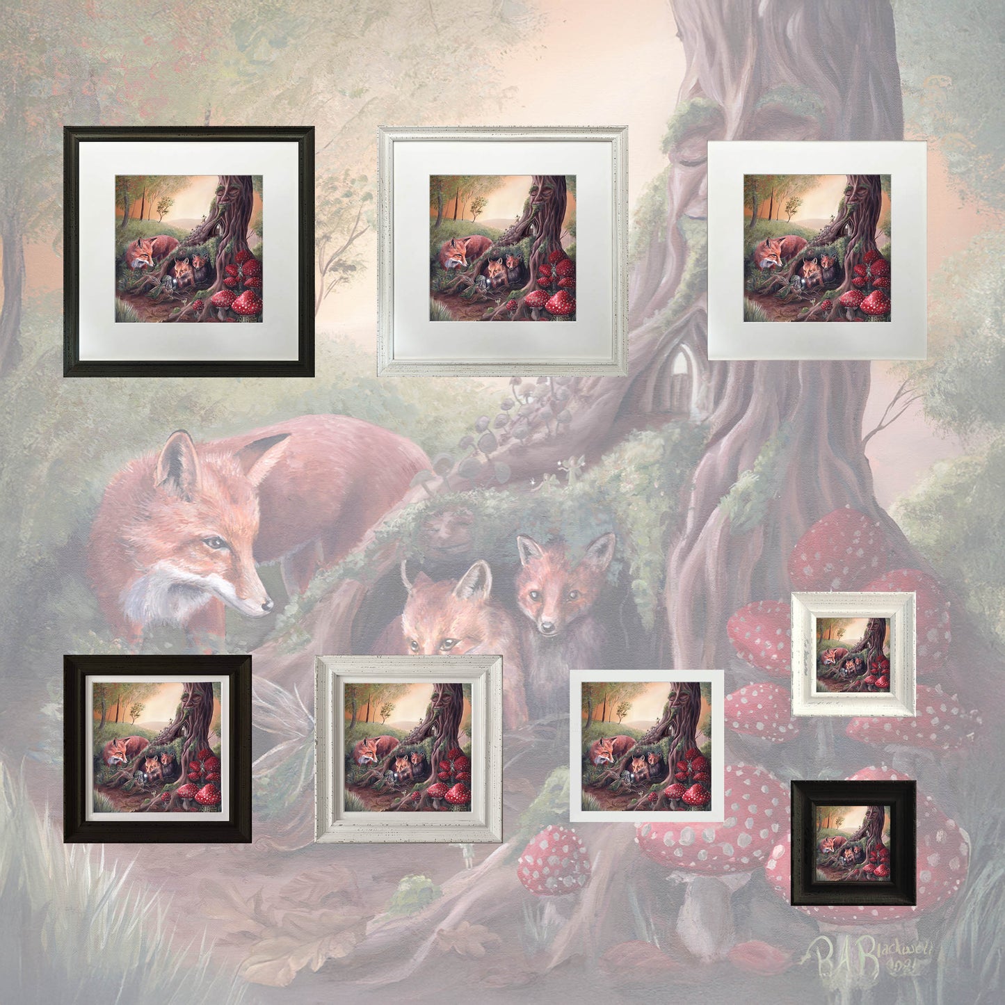 Teaching Secrets -Small Giclee