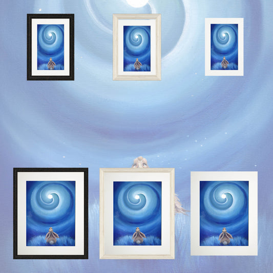 The Baby Moongazer -Giclee Print