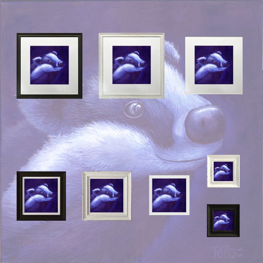 The Badger -Giclee Print