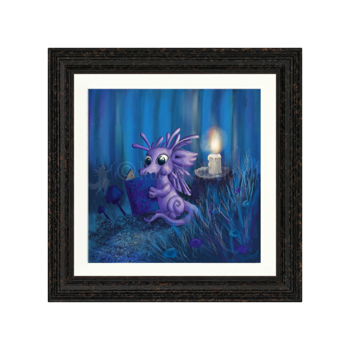 The Bookworm -Giclee Print